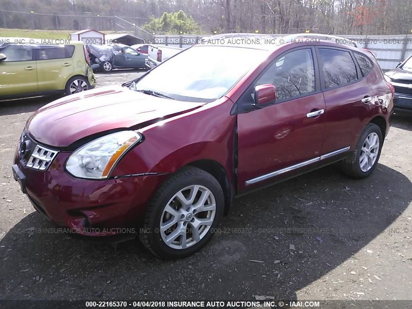 2013 NISSAN ROGUE S/SV JN8AS5MV4DW613800