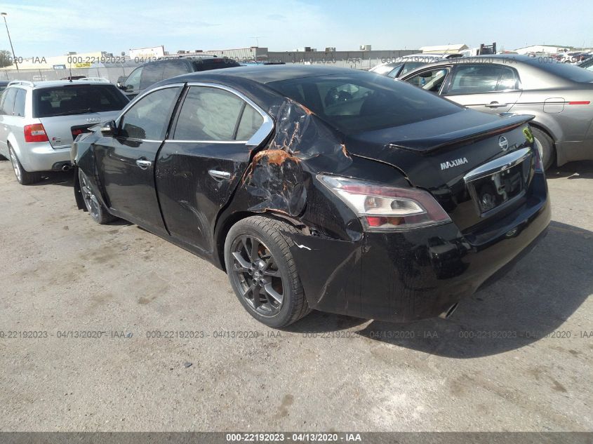 2014 NISSAN MAXIMA S/SV 1N4AA5AP4EC469839
