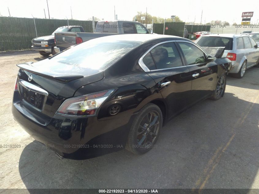 2014 NISSAN MAXIMA S/SV 1N4AA5AP4EC469839