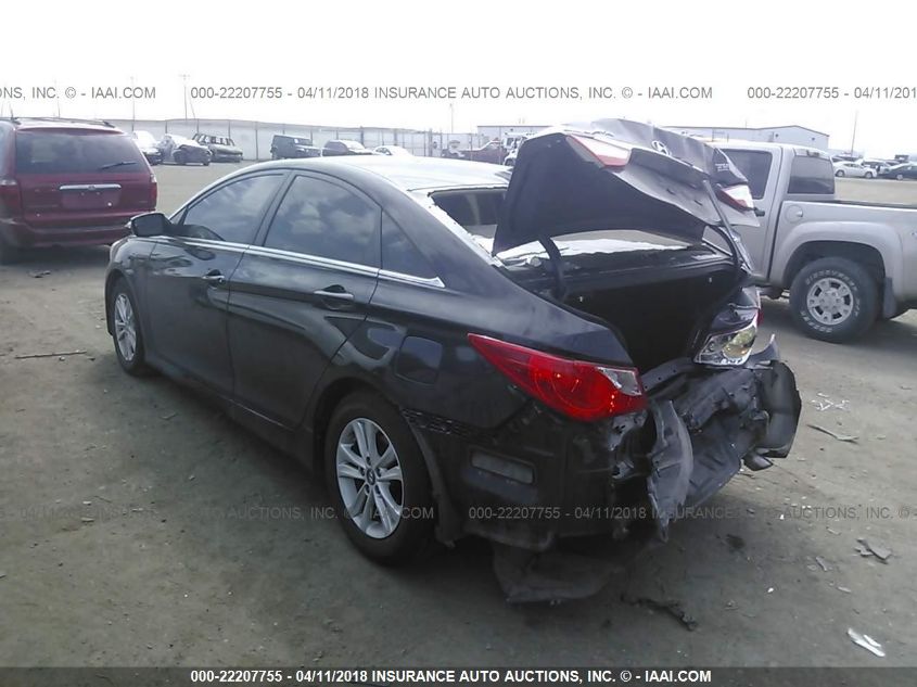 2014 HYUNDAI SONATA GLS 5NPEB4AC1EH818508