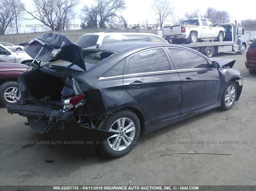 2014 HYUNDAI SONATA GLS 5NPEB4AC1EH818508