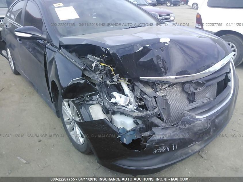 2014 HYUNDAI SONATA GLS 5NPEB4AC1EH818508
