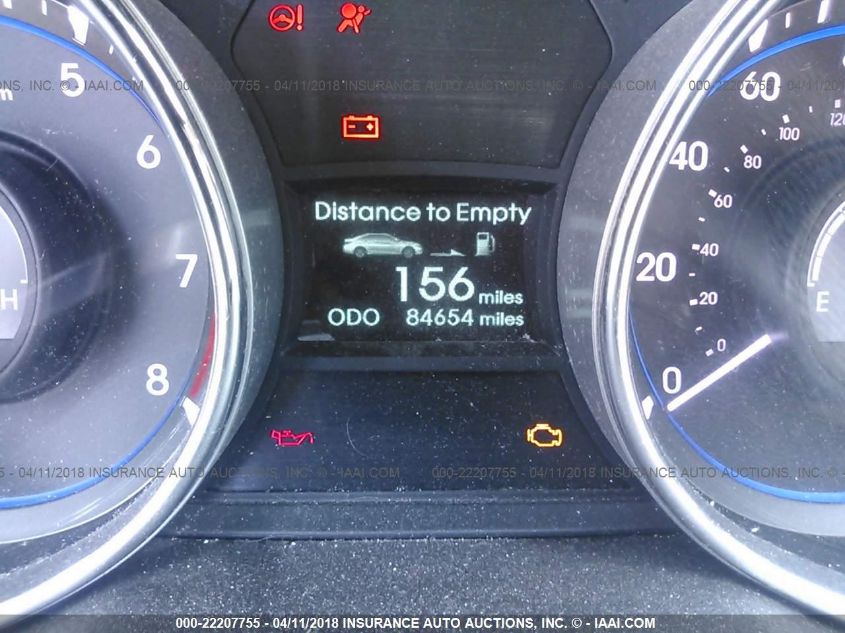 2014 HYUNDAI SONATA GLS 5NPEB4AC1EH818508