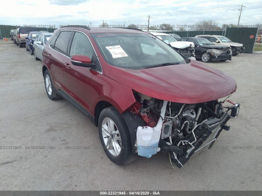 2015 FORD EDGE SEL 2FMTK4J89FBB35029