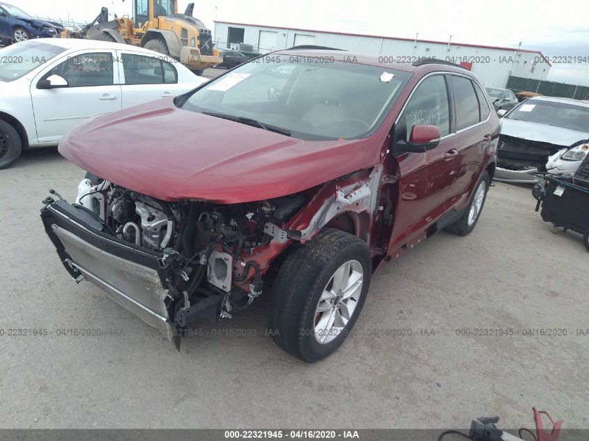 2015 FORD EDGE SEL 2FMTK4J89FBB35029