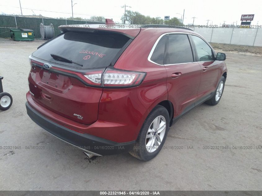 2015 FORD EDGE SEL 2FMTK4J89FBB35029