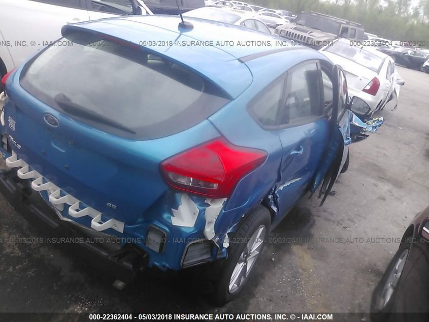 2015 FORD FOCUS SE 1FADP3K2XFL302616