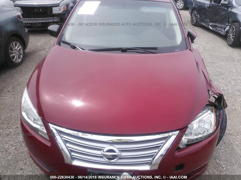 2013 NISSAN SENTRA S 3N1AB7AP4DL674618