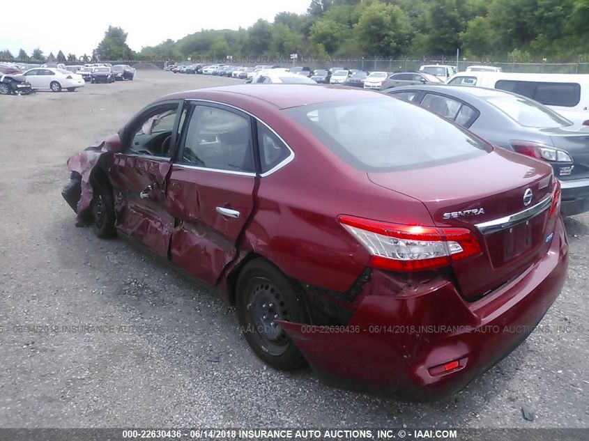 2013 NISSAN SENTRA S 3N1AB7AP4DL674618