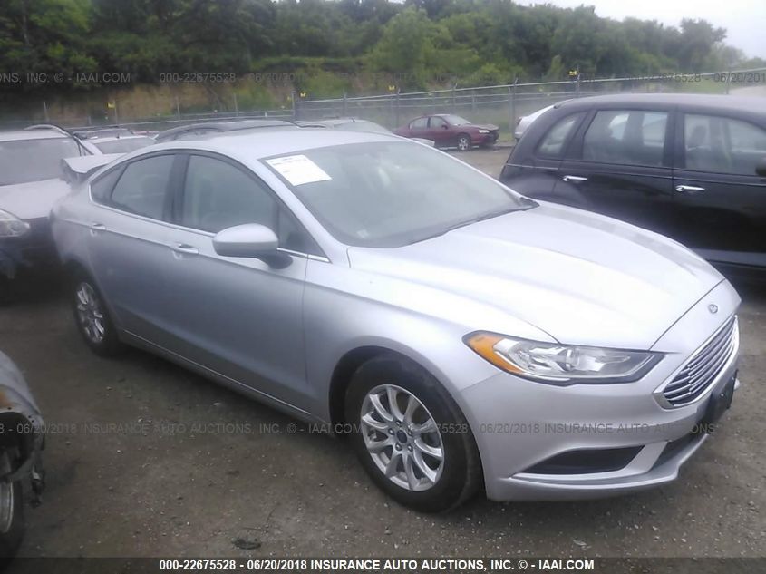 2017 FORD FUSION S 3FA6P0G7XHR144391