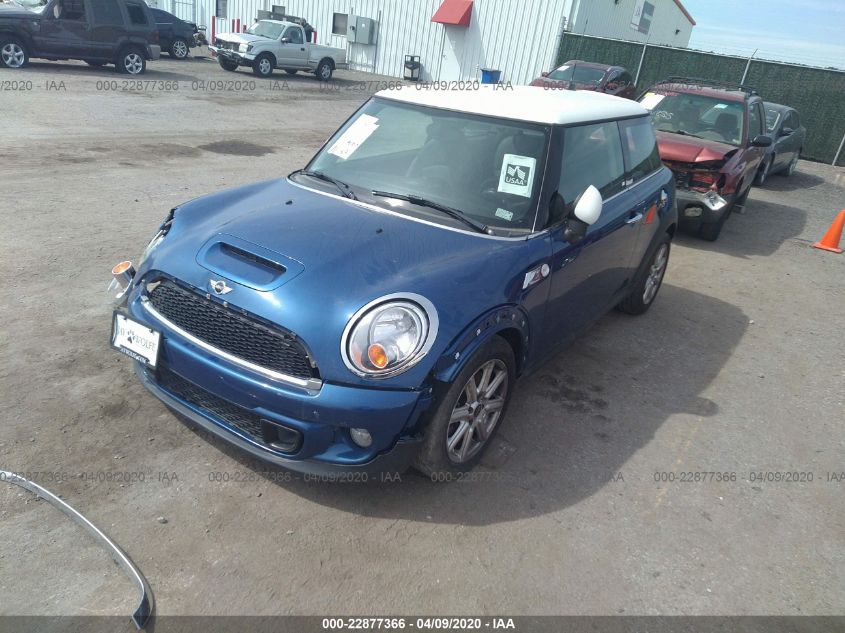 2013 MINI HARDTOP COOPER S WMWSV3C55DT479343