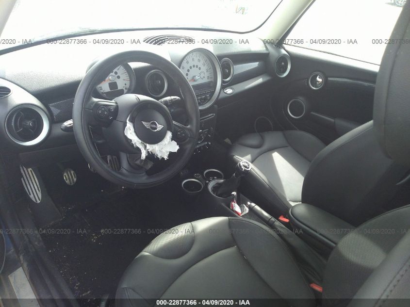 2013 MINI HARDTOP COOPER S WMWSV3C55DT479343