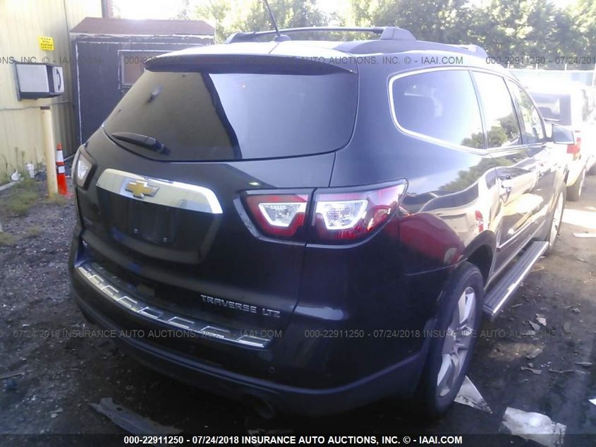 2013 CHEVROLET TRAVERSE LTZ 1GNKVLKD0DJ130752