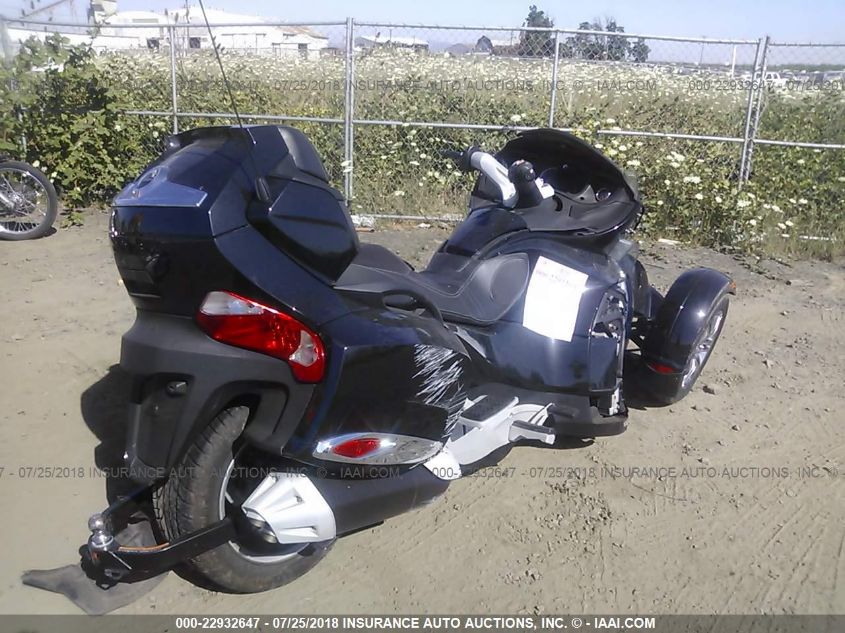 2010 CAN-AM SPYDER ROADSTER RT 2BXJBLC15AV000367