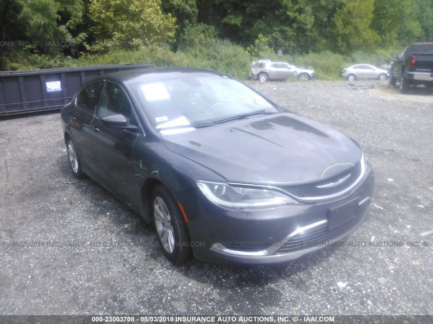 2015 CHRYSLER 200 LIMITED 1C3CCCAB8FN670790