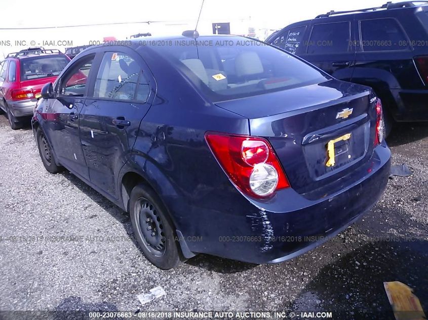 2015 CHEVROLET SONIC LS 1G1JA5SG9F4159733