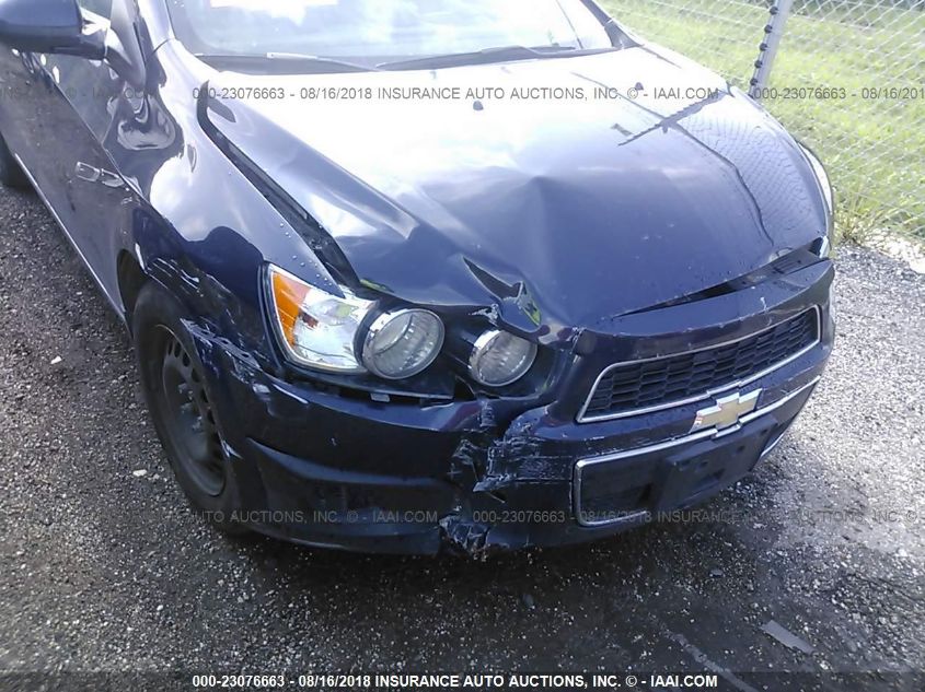 2015 CHEVROLET SONIC LS 1G1JA5SG9F4159733