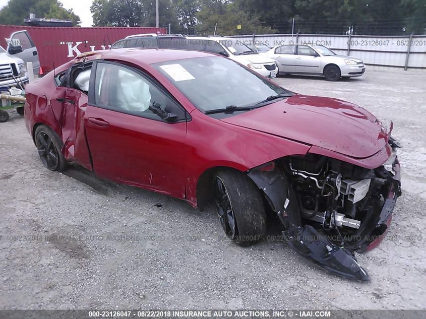 2014 DODGE DART SXT 1C3CDFBBXED914599