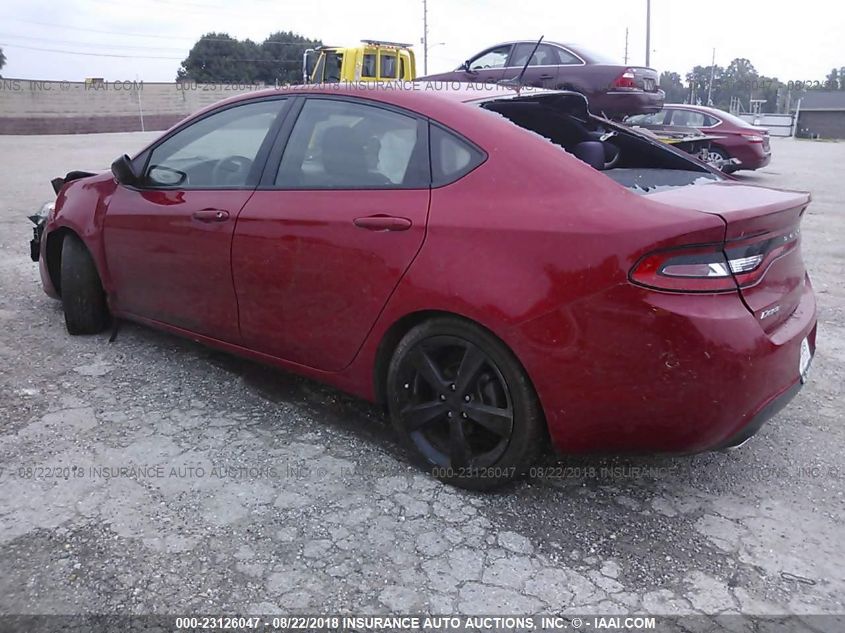 2014 DODGE DART SXT 1C3CDFBBXED914599