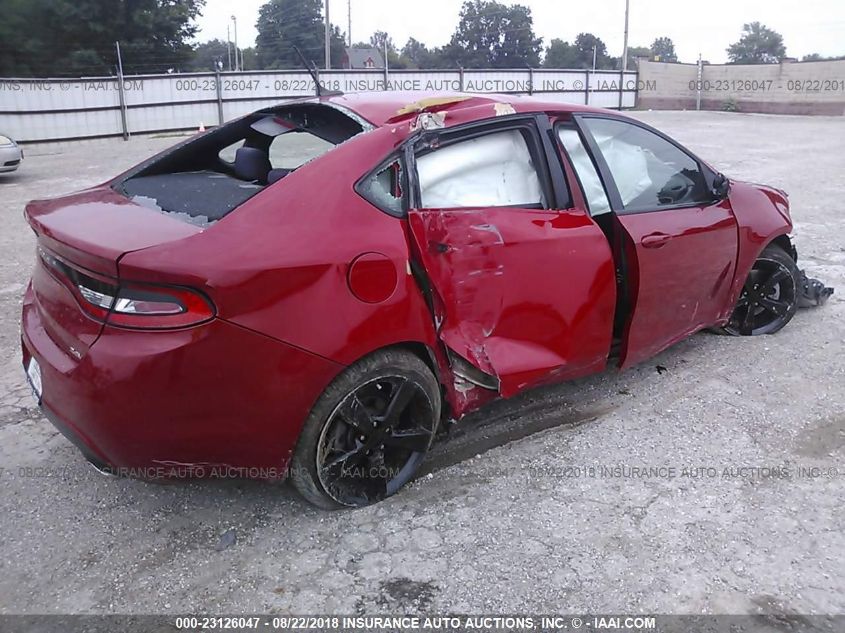 2014 DODGE DART SXT 1C3CDFBBXED914599