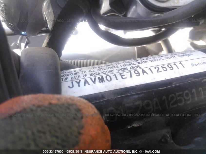 2009 YAMAHA XVS650 A/AT JYAVM01E79A125911