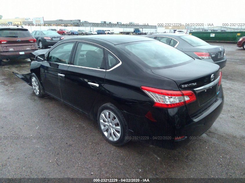 2014 NISSAN SENTRA S/SV/SR/SL 1N4AB7AP8EN853118