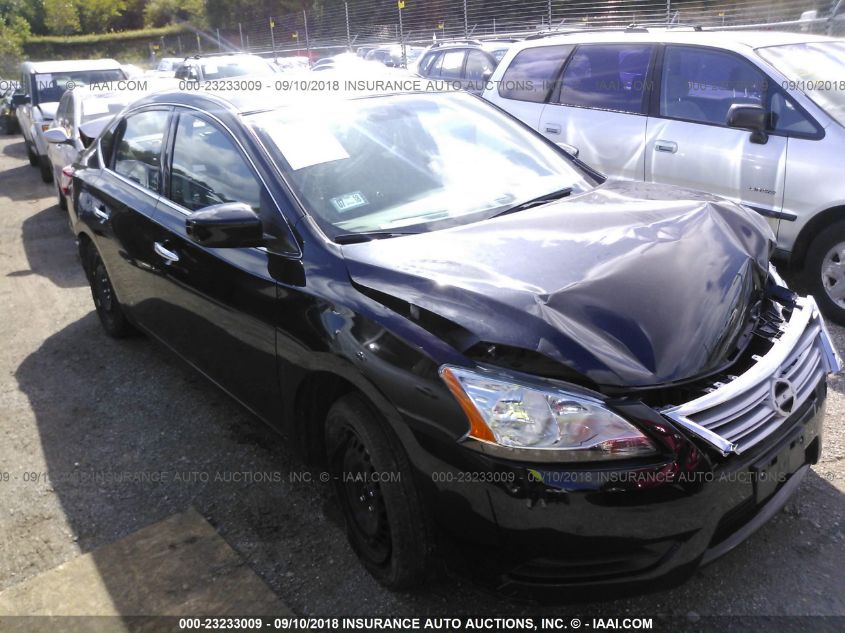 2015 NISSAN SENTRA S 3N1AB7AP7FY357650