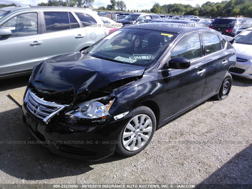 2015 NISSAN SENTRA S 3N1AB7AP7FY357650