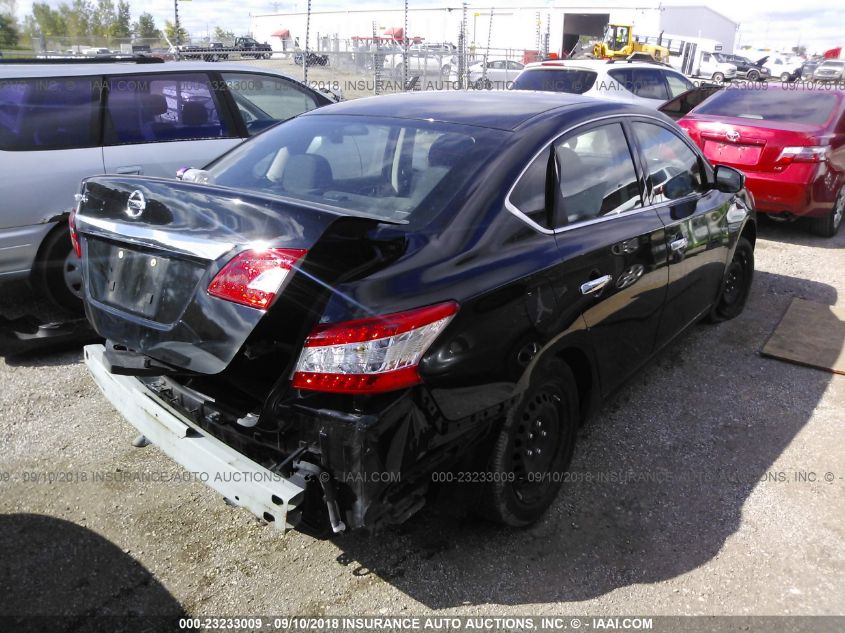 2015 NISSAN SENTRA S 3N1AB7AP7FY357650