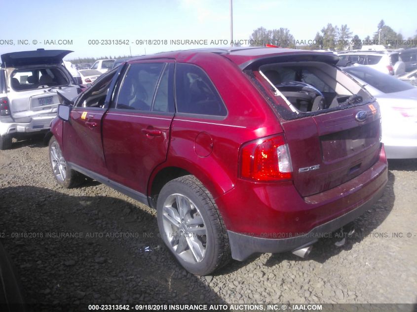 2014 FORD EDGE SEL 2FMDK4JCXEBB47441