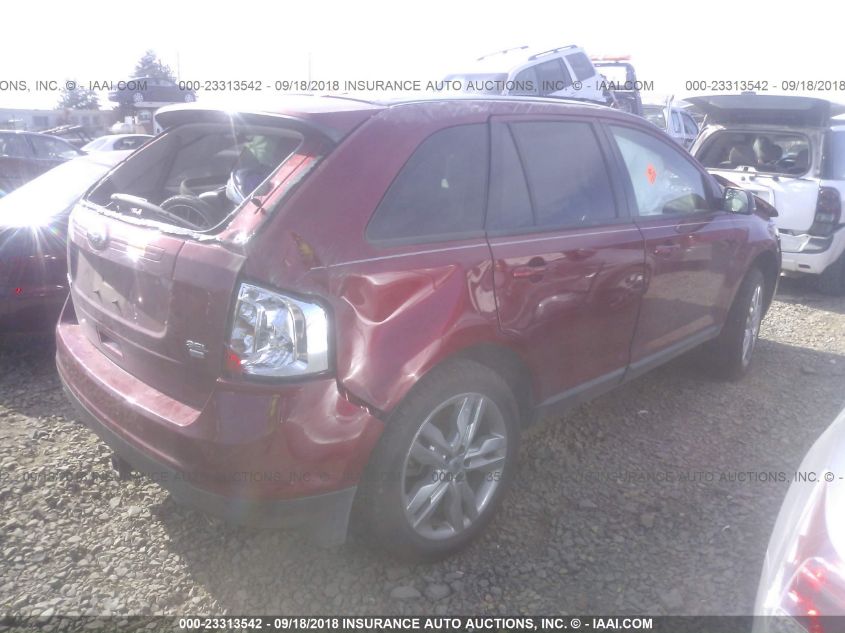 2014 FORD EDGE SEL 2FMDK4JCXEBB47441