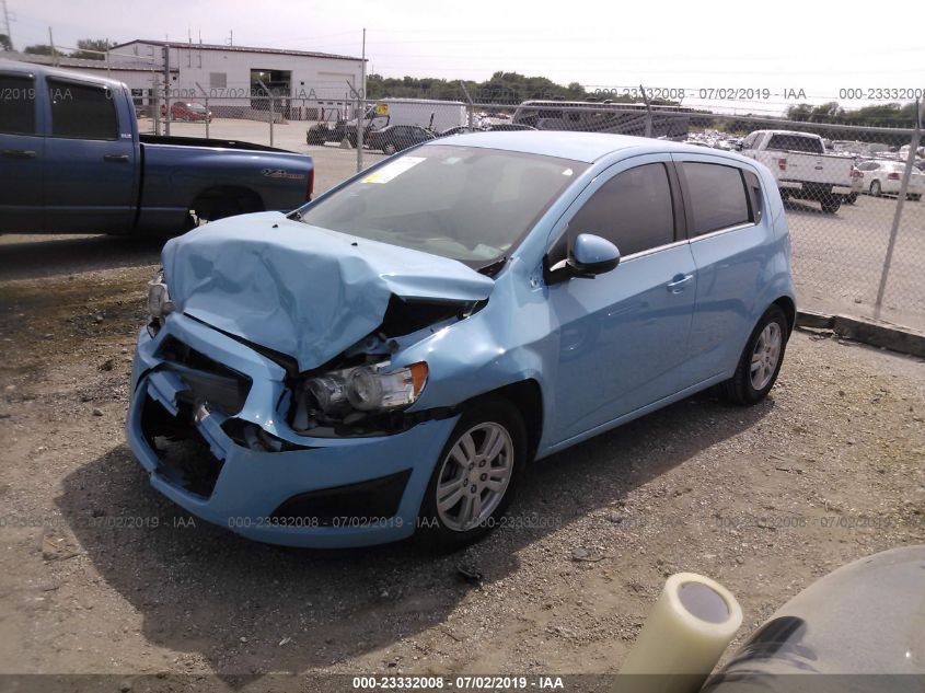 2014 CHEVROLET SONIC LT 1G1JC6SHXE4169288
