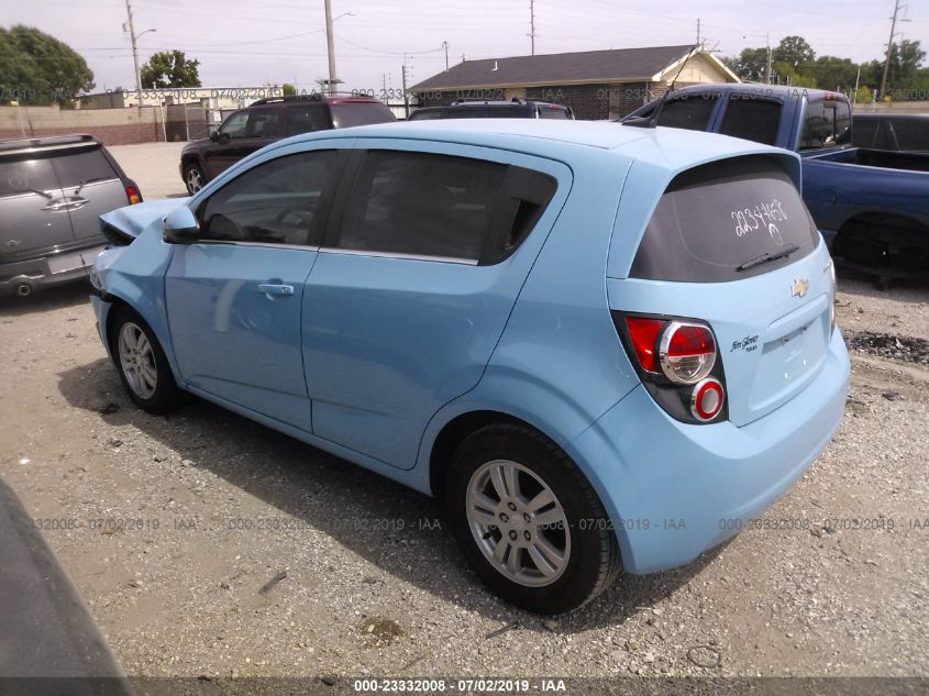 2014 CHEVROLET SONIC LT 1G1JC6SHXE4169288