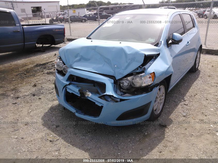 2014 CHEVROLET SONIC LT 1G1JC6SHXE4169288
