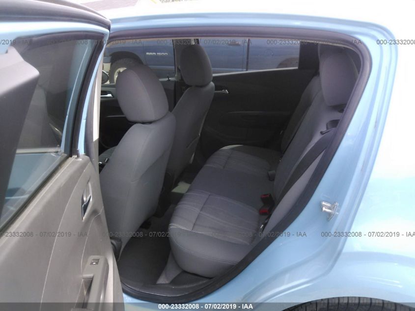 2014 CHEVROLET SONIC LT 1G1JC6SHXE4169288