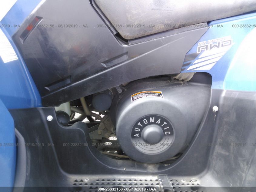 2013 POLARIS SPORTSMAN 400 H.O. 4XAMH46A3DA570602