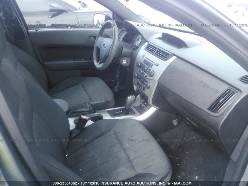 FORD FOCUS 2009 VIN 1FAHP35N99W261292