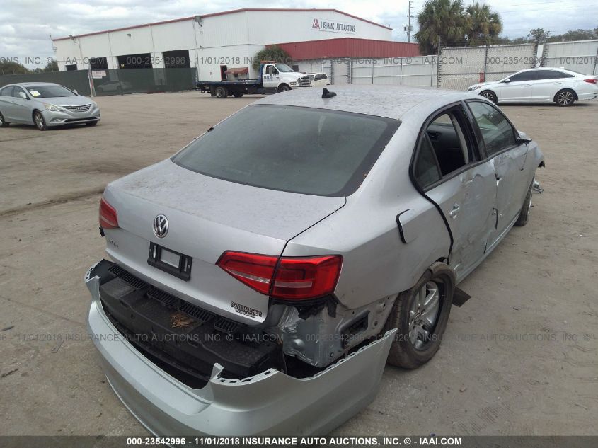 2015 VOLKSWAGEN JETTA 2.0L S 3VW2K7AJXFM216525