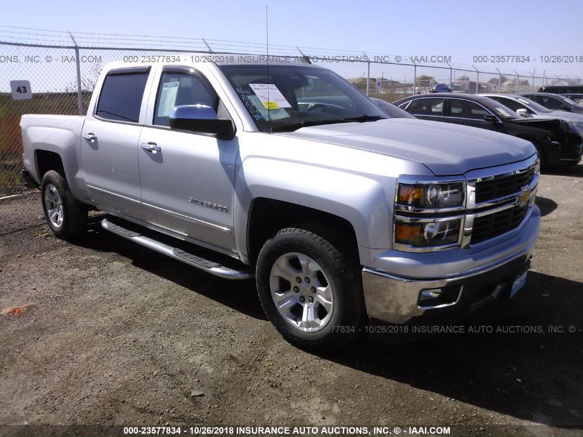 2014 CHEVROLET SILVERADO 1500 2LZ 3GCUKSEC8EG407934