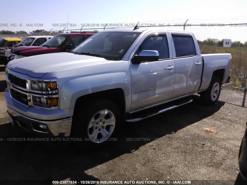 2014 CHEVROLET SILVERADO 1500 2LZ 3GCUKSEC8EG407934