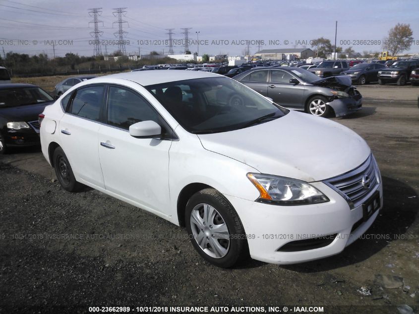 2015 NISSAN SENTRA S/SV/SR/SL 3N1AB7AP8FL660000