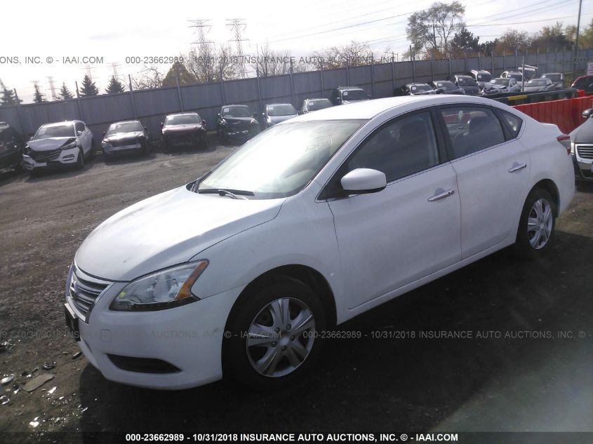 2015 NISSAN SENTRA S/SV/SR/SL 3N1AB7AP8FL660000