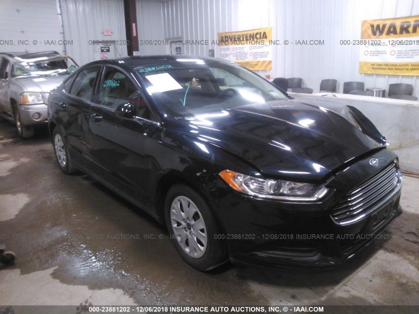 2014 FORD FUSION S 3FA6P0G71ER266388