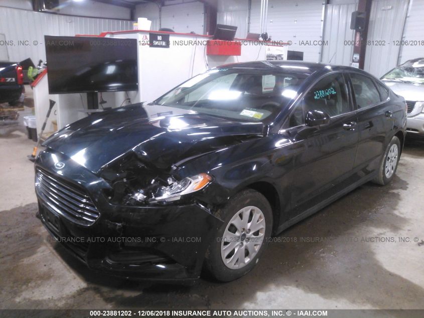 2014 FORD FUSION S 3FA6P0G71ER266388