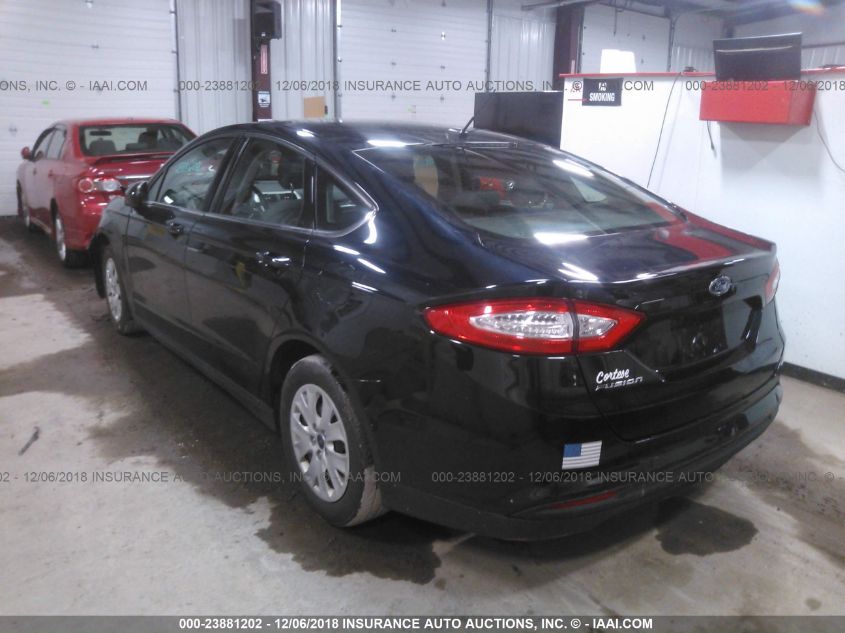 2014 FORD FUSION S 3FA6P0G71ER266388