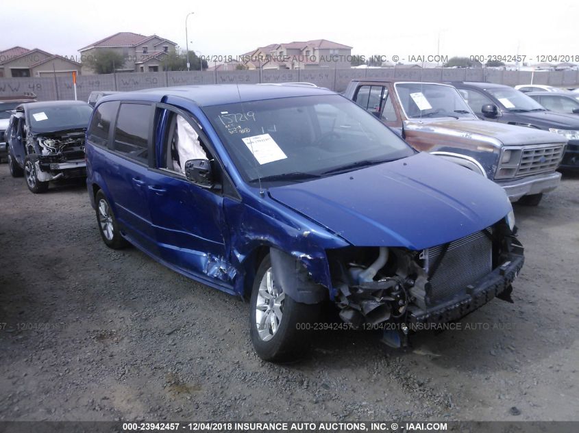 2013 DODGE GRAND CARAVAN SXT 2C4RDGCG0DR771843