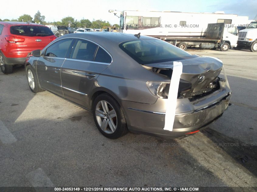 2013 VOLKSWAGEN CC SPORT WVWBP7ANXDE534929