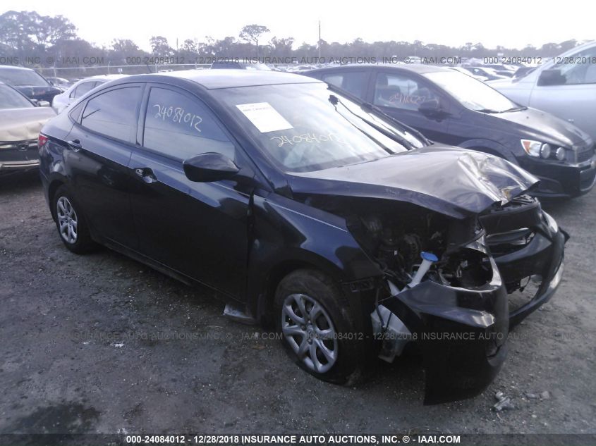 2013 HYUNDAI ACCENT GLS KMHCT4AE7DU326863