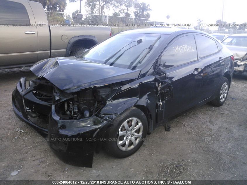 2013 HYUNDAI ACCENT GLS KMHCT4AE7DU326863