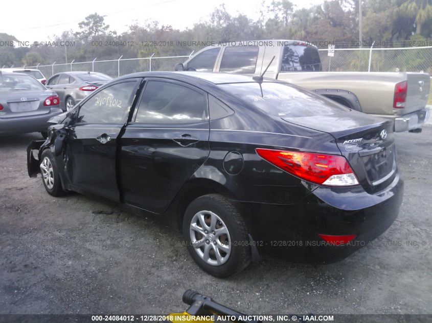 2013 HYUNDAI ACCENT GLS KMHCT4AE7DU326863